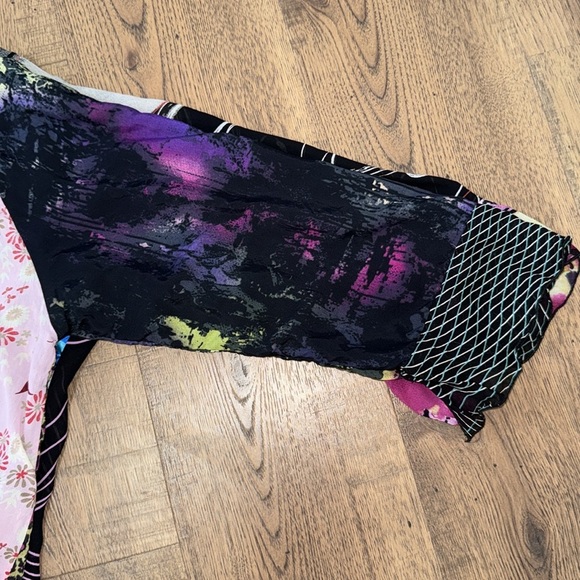 CTC LINENS Multicolor Patterned Jacket - Picture 4 of 6